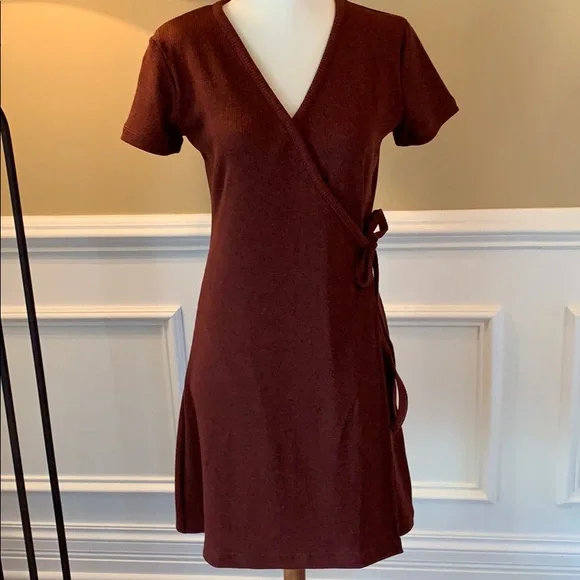 Madewell | Dresses | Madewell Knit Wrap Dress | Poshmark